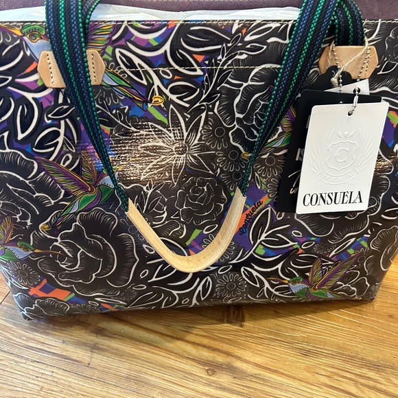 Consuela Bags Fabulous Consuela Big Breezy East West Tote Black